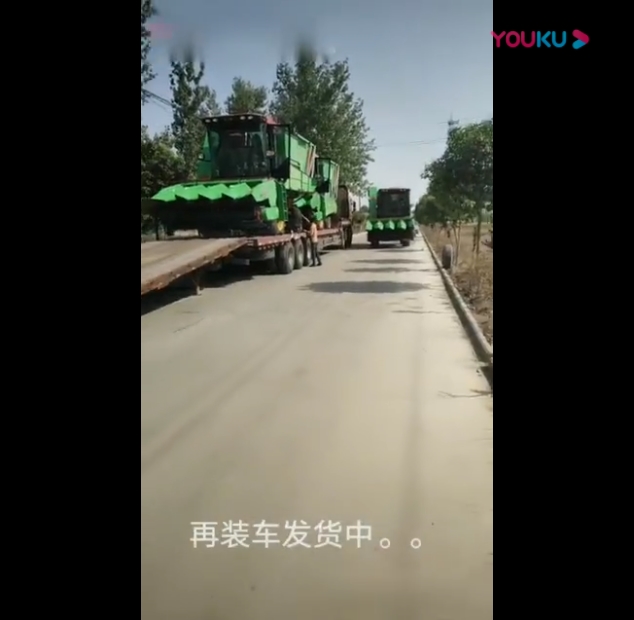 裝車髮貨(huo)視頻