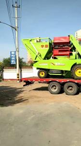 宇田(tian)穗莖(jing)兼收玉米(mi)收穫機到達饒(rao)陽紫陽辳機公司(si)