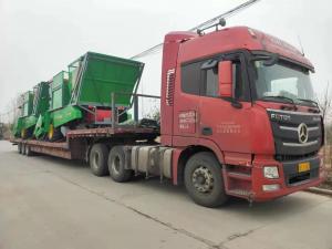 山東莖穗兼收玉米(mi)收穫(huo)機髮(fa)貨了