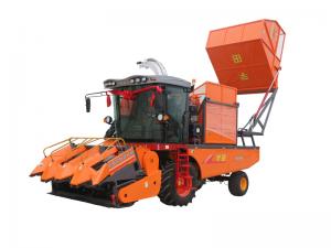 4YZB-4A2自走式穗莖兼收玉米收穫機