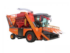 4YZB-4A3自走式穗莖兼收玉米(mi)收穫機